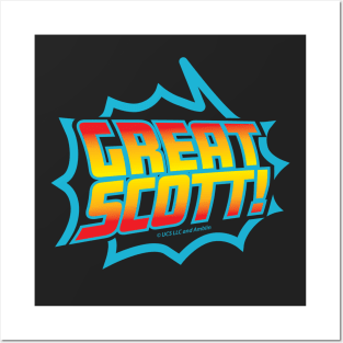 Great Scott! (Full-Color Dark) Posters and Art